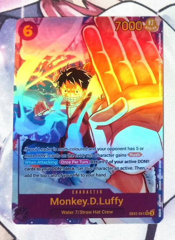 2024 ONE PIECE モンキー・D・ルフィ ALT ART 2024 One Piece Japanese Emperors In The New World 119 Monkey