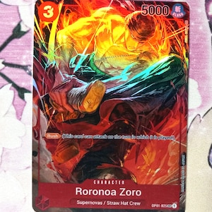 Proxy Roronoa Zoro OP01-025 SR Parallel Alt Art One Piece