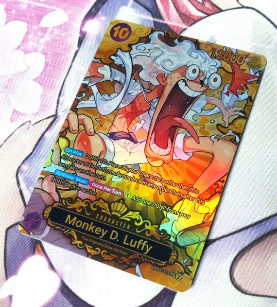 Proxy Monkey D Luffy OP05-119 Champion Winner One Piece - Etsy Proxy Monkey D Luffy OP05-119 Champion Winner One Piece - Etsy