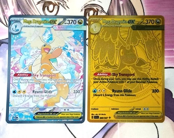 Mega Dragonite ex SIR 290/217 295/217 Hyper Rare Proxy Pokemon Ascended Heroes