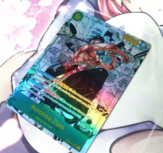 zoro manga rare card KOREAN / What is the value of this card? : r/OnePieceTCGFinance Egghead Singles One Piece Card Game Roronoa