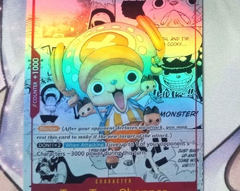 One Piece Proxy Card Holo - Tony Tony.chopper P-065 Character