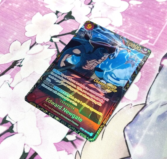Proxy Edward Newgate OP02-004 Championship 2023 Alt Art One Piece
