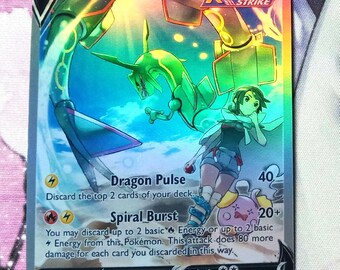 Rayquaza V Alt Art 194/203 Pokemon TCG Evolving Skies