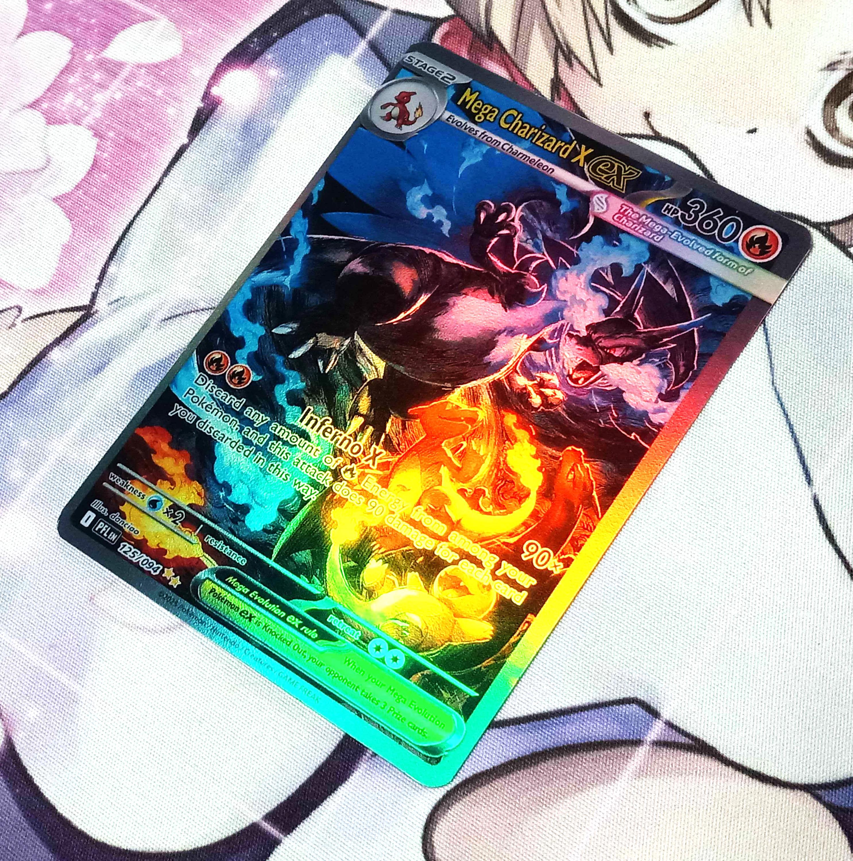 Buy Mega Charizard X Ex 125/094 130/094 SIR ME02: Phantasmal