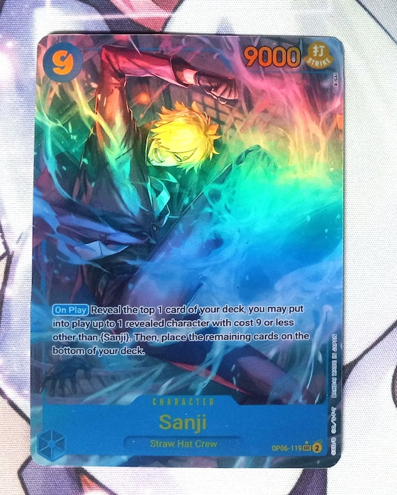 Sanji OP06-119 (Secret) Wings of Captain ONE PIECE Card Game