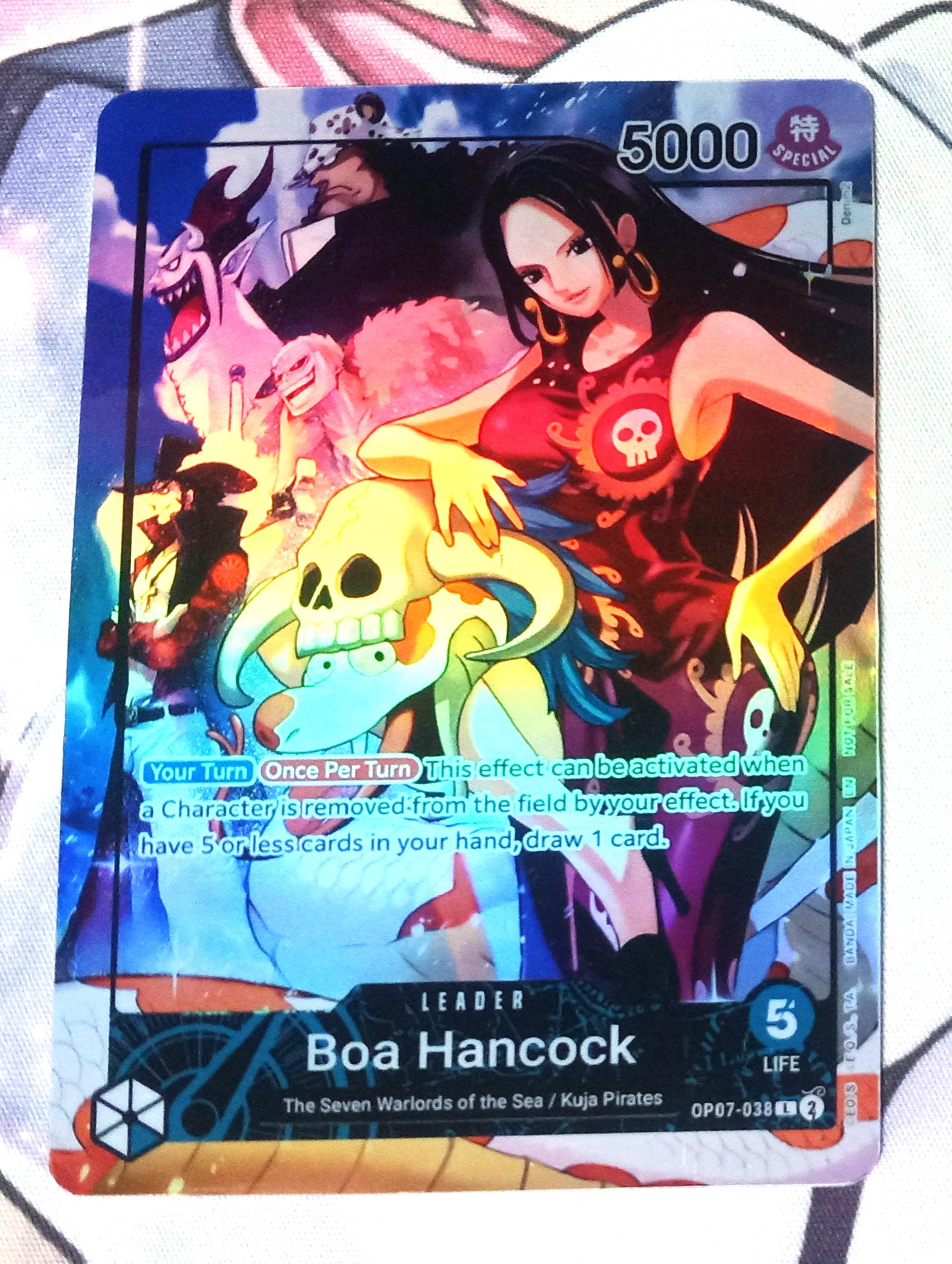 Boa Hancock OP07-038 Alt Art Leader Proxy One Piece - Etsy