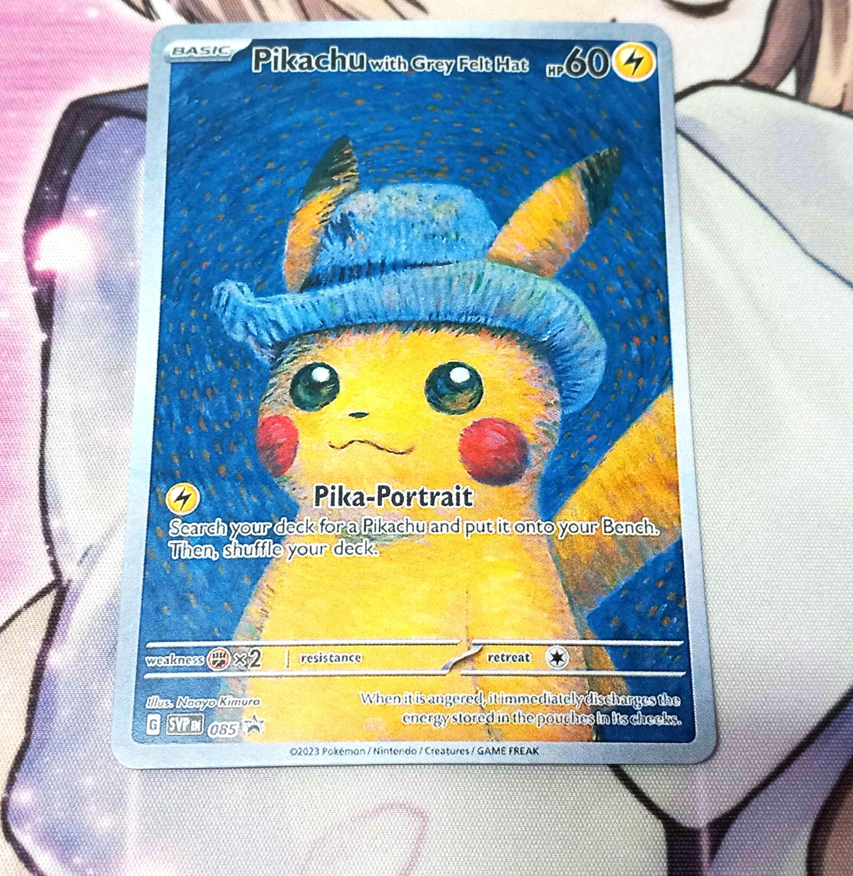 Pikachu With Grey Felt Hat 085 - SV: Scarlet & Violet Promo Cards