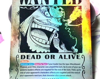 MARSHALL. D. TEACH One Piece OP09-093 Silber Silver Manga Rare Top Zustand EUR 699,99 - DE
