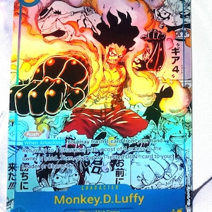 Monkey D Luffy Manga Rare OP11-118 Proxy One Piece