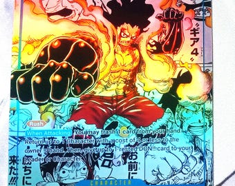 Monkey D Luffy Manga Rare OP11-118 Proxy One Piece