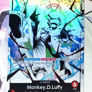 Monkey D Luffy ST12-001 Proxy One Piece Card Game