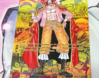 Gol D. Roger OP09-118 Manga Rare - Proxy One Piece Card Game