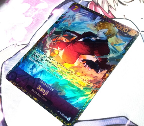 Sanji Championship OP09-065 Alt Art Proxy One Piece - Etsy