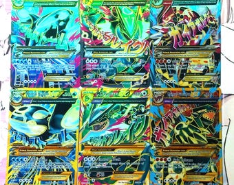 Primal Groudon Kyogre M Rayquaza EX Couronne Zénith Pokémon JCC