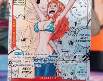 Nami OP01-016 Manga Rare Alt Art Proxy One Piece