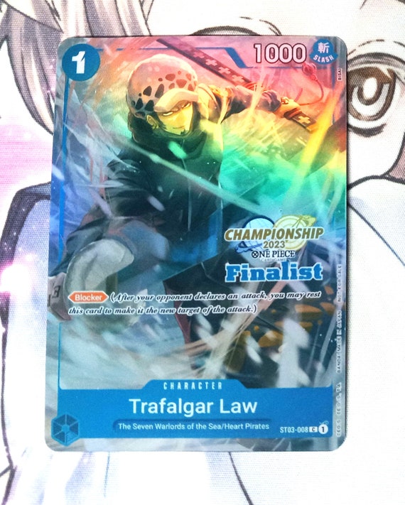 Proxy Trafalgar Law ST03-008 Championship Finalist Promo One