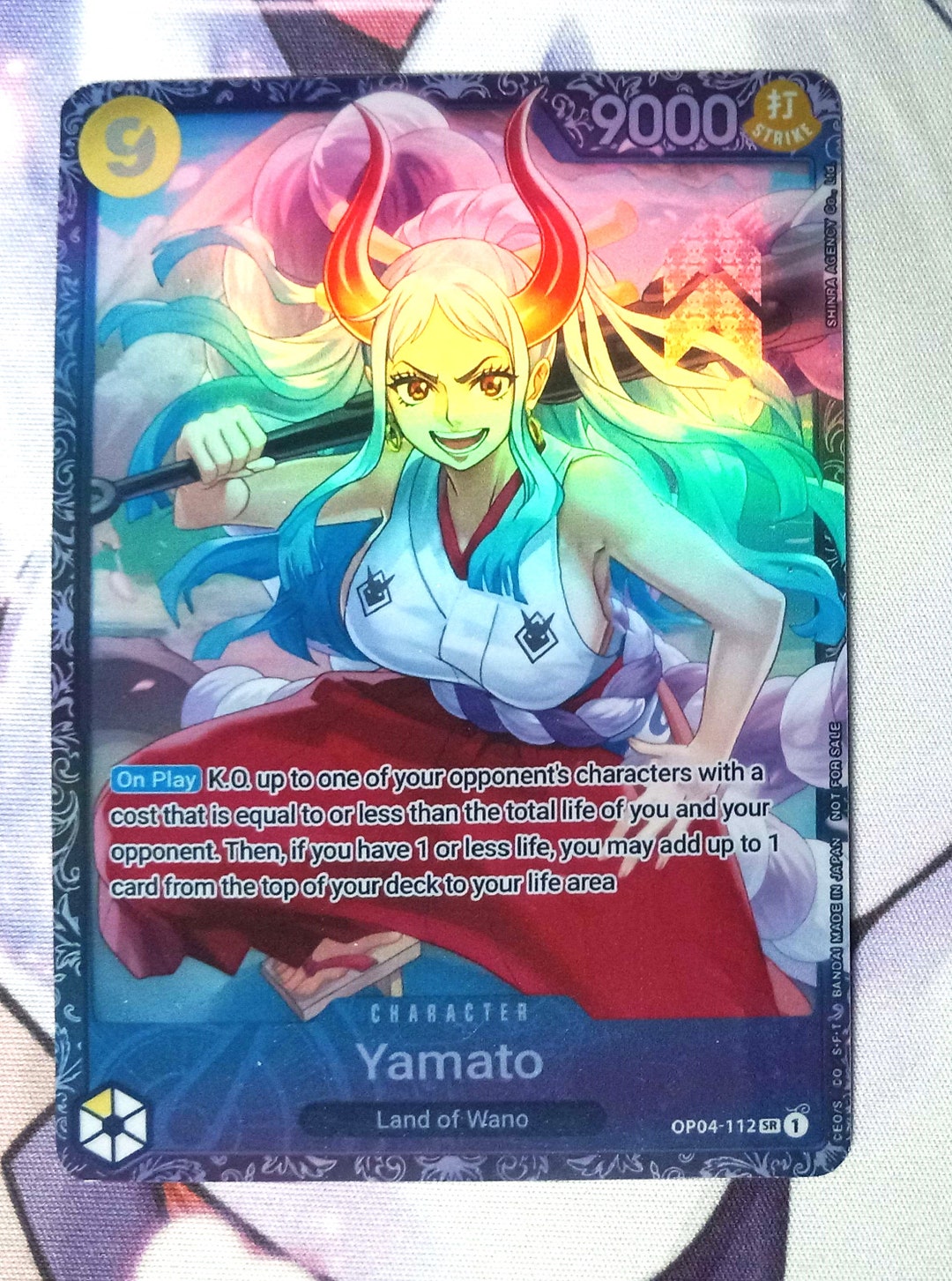 Proxy Yamato OP04-112 Championship Promo One Piece - Etsy