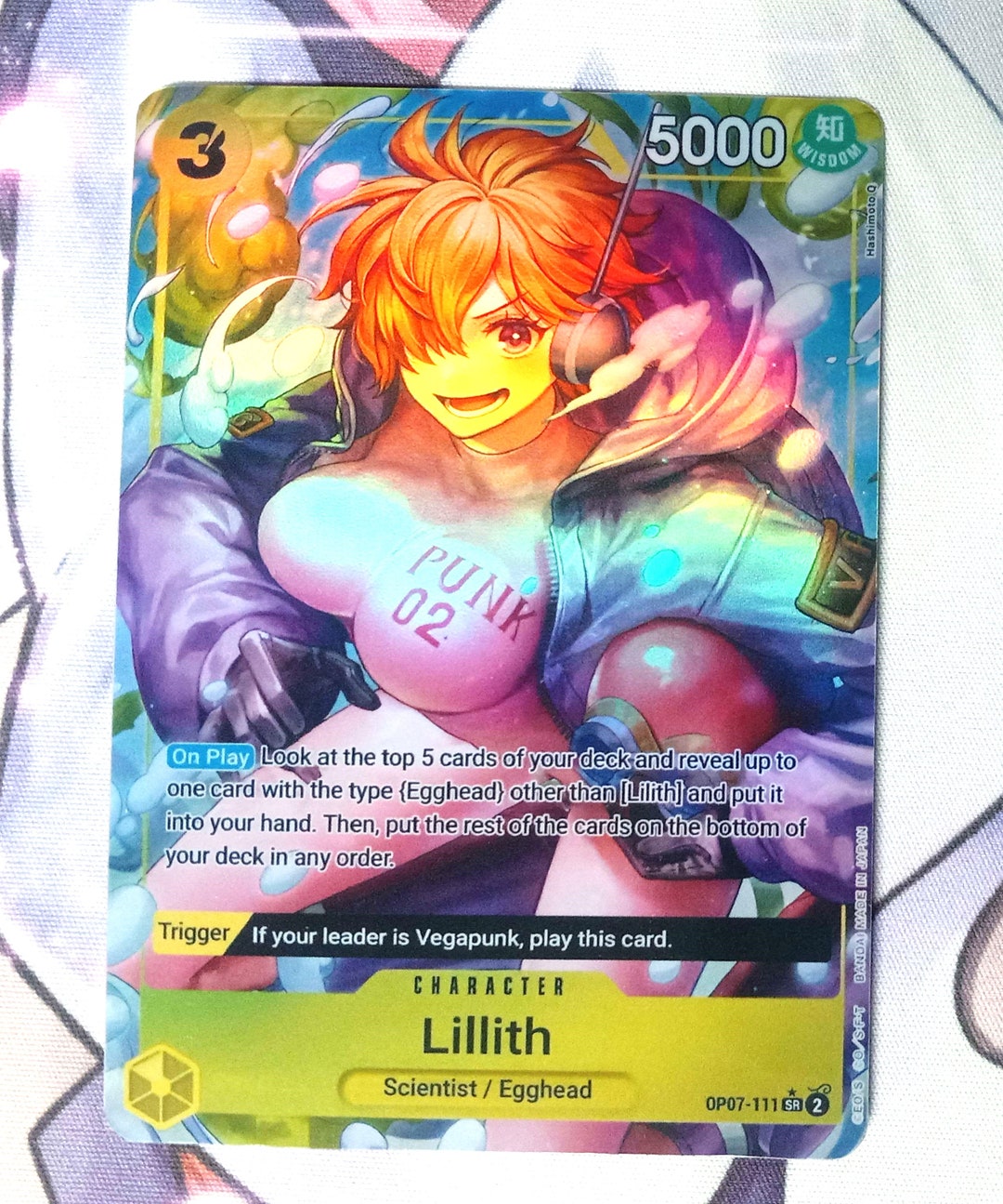 one piece card game lilith ONE PIECE CARD GAME EB03-058 R