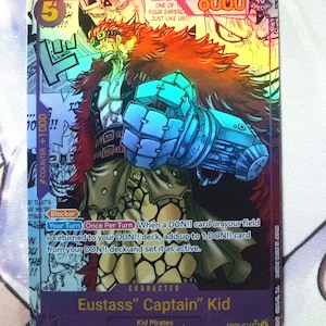 Proxy Manga Rare Eustass Captain Kid OP05-074 One Piece