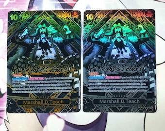 Marshall D Teach OP09-093  (SP) (Gold) One Piece