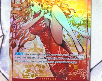 Proxy Nami OP01-016 Alt Art Chinese Promo One Piece - Etsy