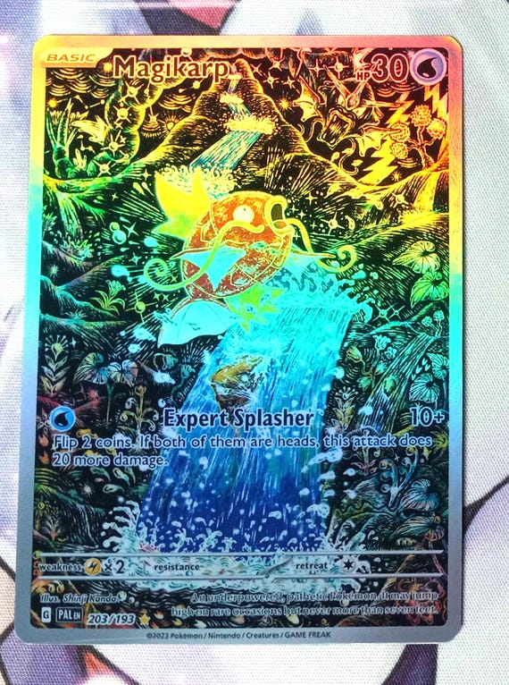 ポケモンカードゲーム pokemon tcg magikarp ar 203/193 PSA 10 Magikarp Paldea Evolved 203/193 Illustration Rare TCG