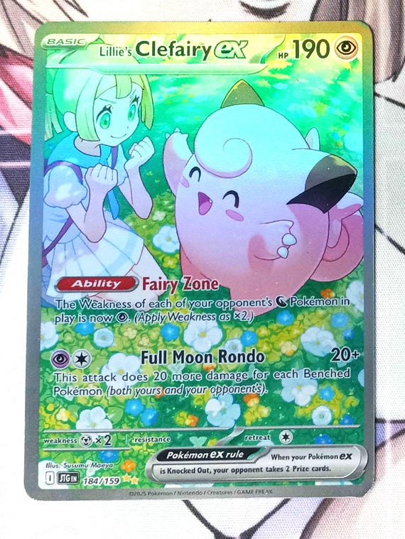 Lillie's Clefairy Ex - 184/159 - SV09: Journey Together (JTG