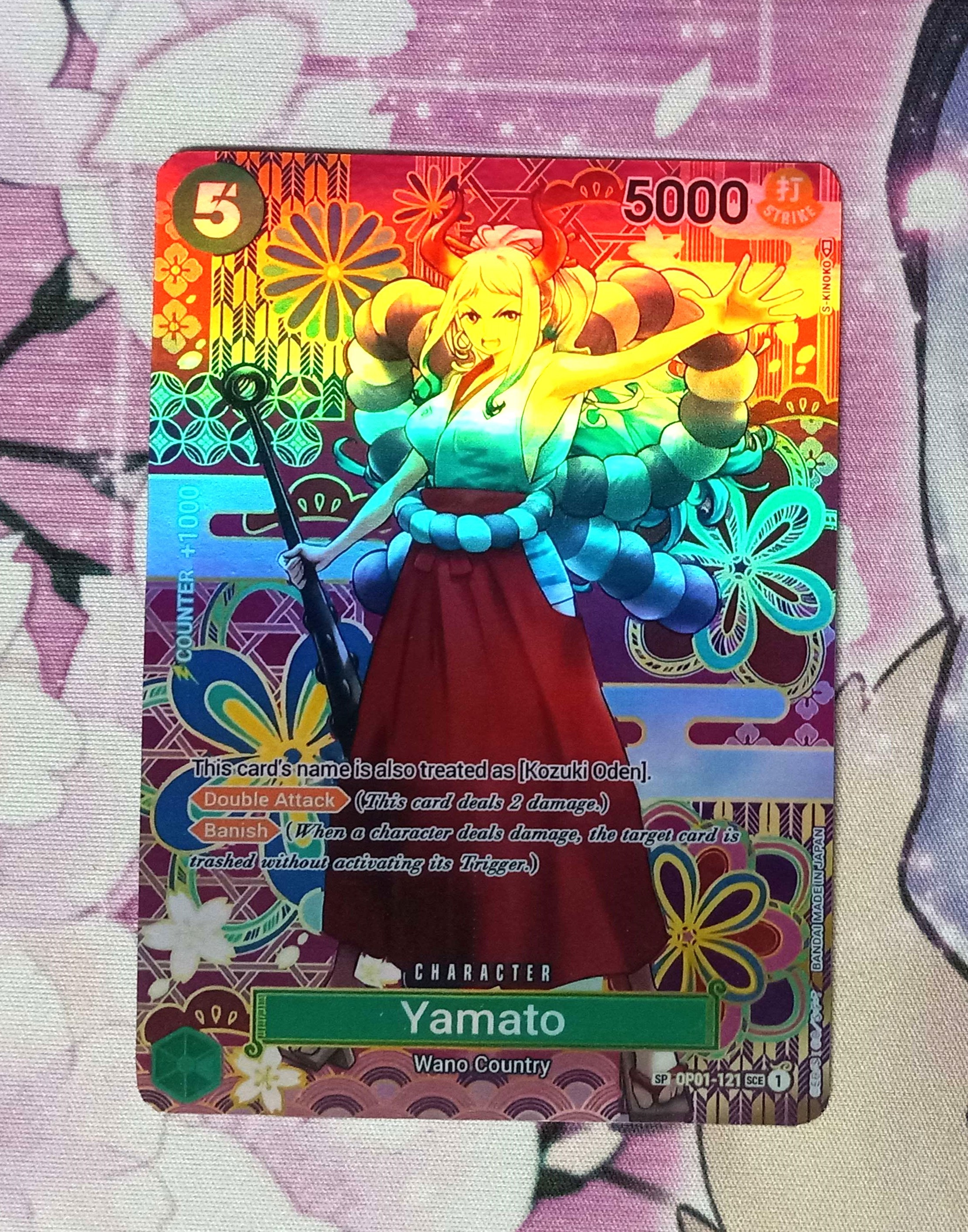 Proxy Yamato OP01-121 SP Alt Art One Piece - Etsy