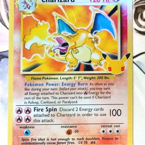 Charizard 4/102 Base Set Proxy Pokemon TCG