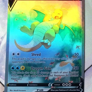 Dragonite V Full Art - Etsy