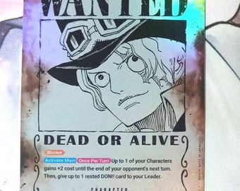 WANTED Sabo OP13-120 Alt Art One Piece