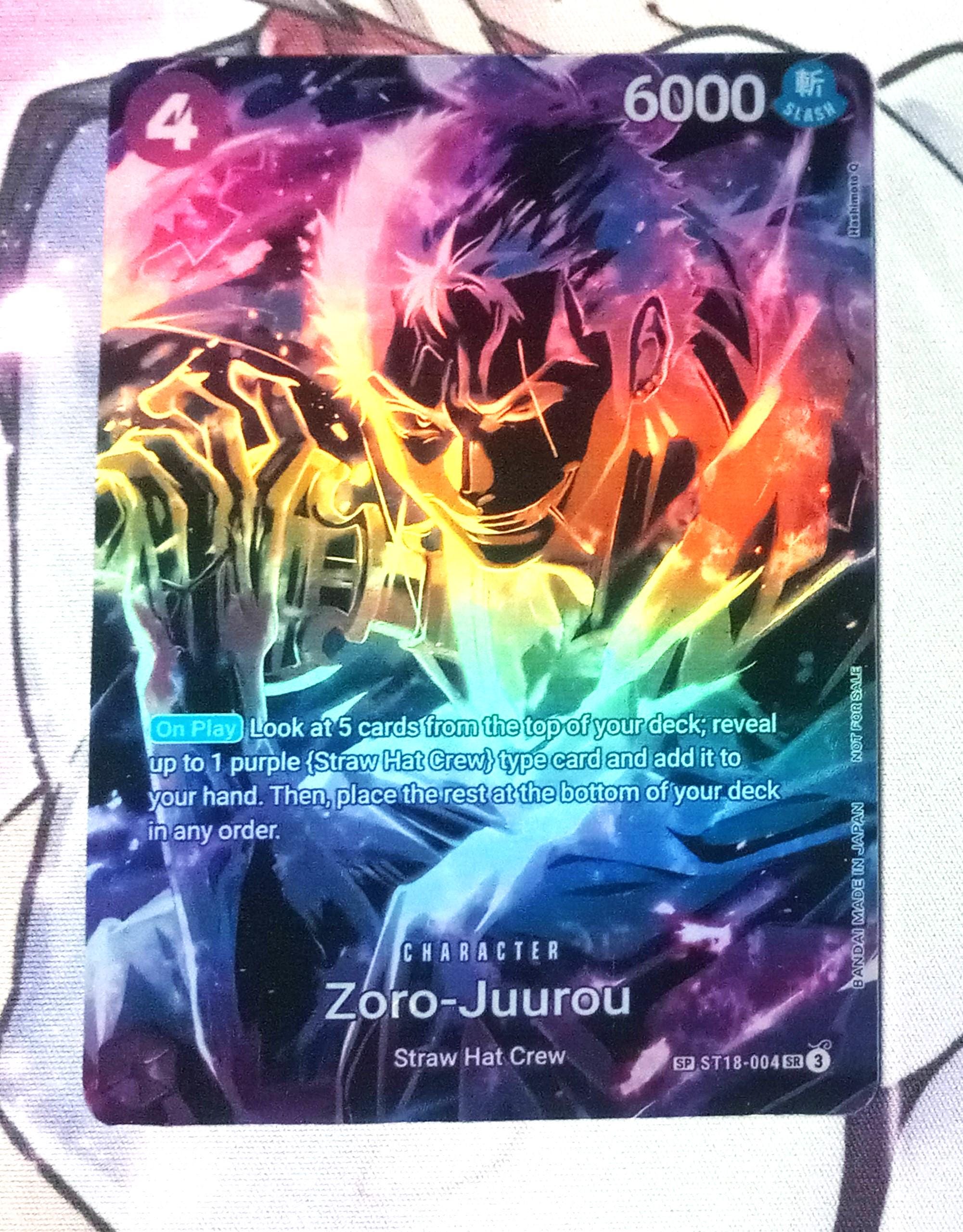 Zoro-juurou ST18-004 Alt One Piece - Etsy