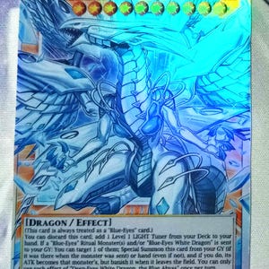 Blue Eyes White Dragon Proxy - Etsy