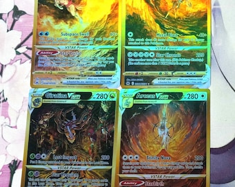 Origin Forme Arceus Giratina Palkia Dialga VSTAR GG67 GG68 GG69 GG70 Crown Zenith Pokemon TCG