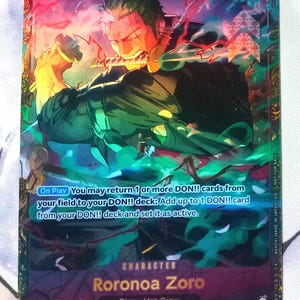 Roronoa Zoro OP09-076 Championship Art Proxy One Piece
