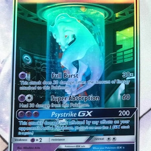 Mewtwo Gx - Etsy