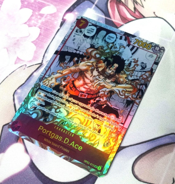 Proxy Portgas D Ace OP02-013 Manga Rare One Piece - Etsy