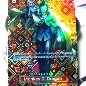 One Piece Proxy Card Holo - Monkey D. Dragon OP07-015