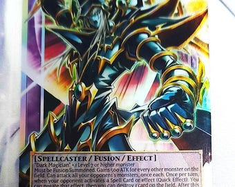 Paladín Oscuro - Wave Motion Overframe YAC1 Colección de Arte Original Proxy Juego de Cartas Yu-Gi-Oh!