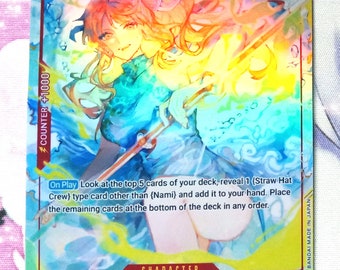Proxy Nami OP01-016 Alt Art Chinese Promo One Piece