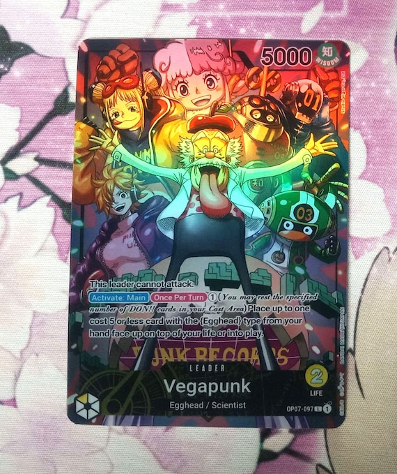 Proxy Vegapunk OP07-097 Alt Art Parallel One Piece - Etsy