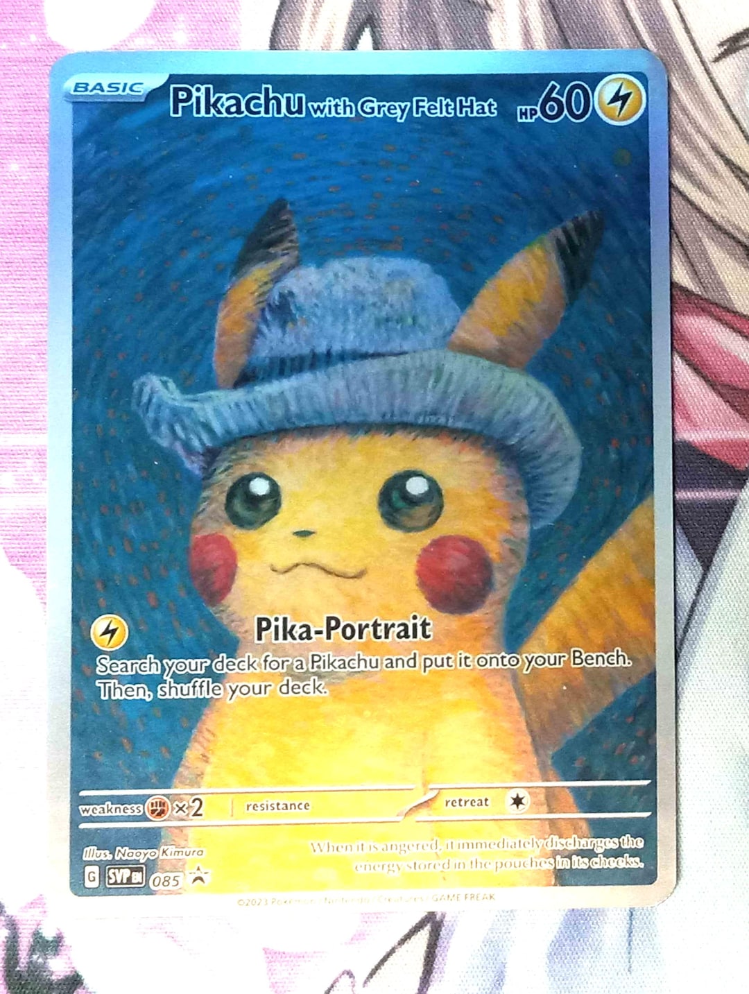 Pikachu With Grey Felt Hat 085 - SV: Scarlet & Violet Promo Cards