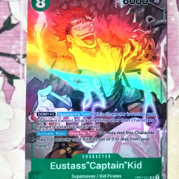 Proxy Eustass Captain Kid OP01-051 SR PARALLEL One Piece