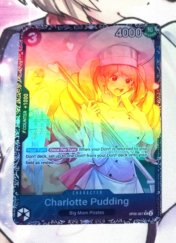 Charlotte Pudding (Alt Art) OP08-067 R HOLO/Japanese ONE