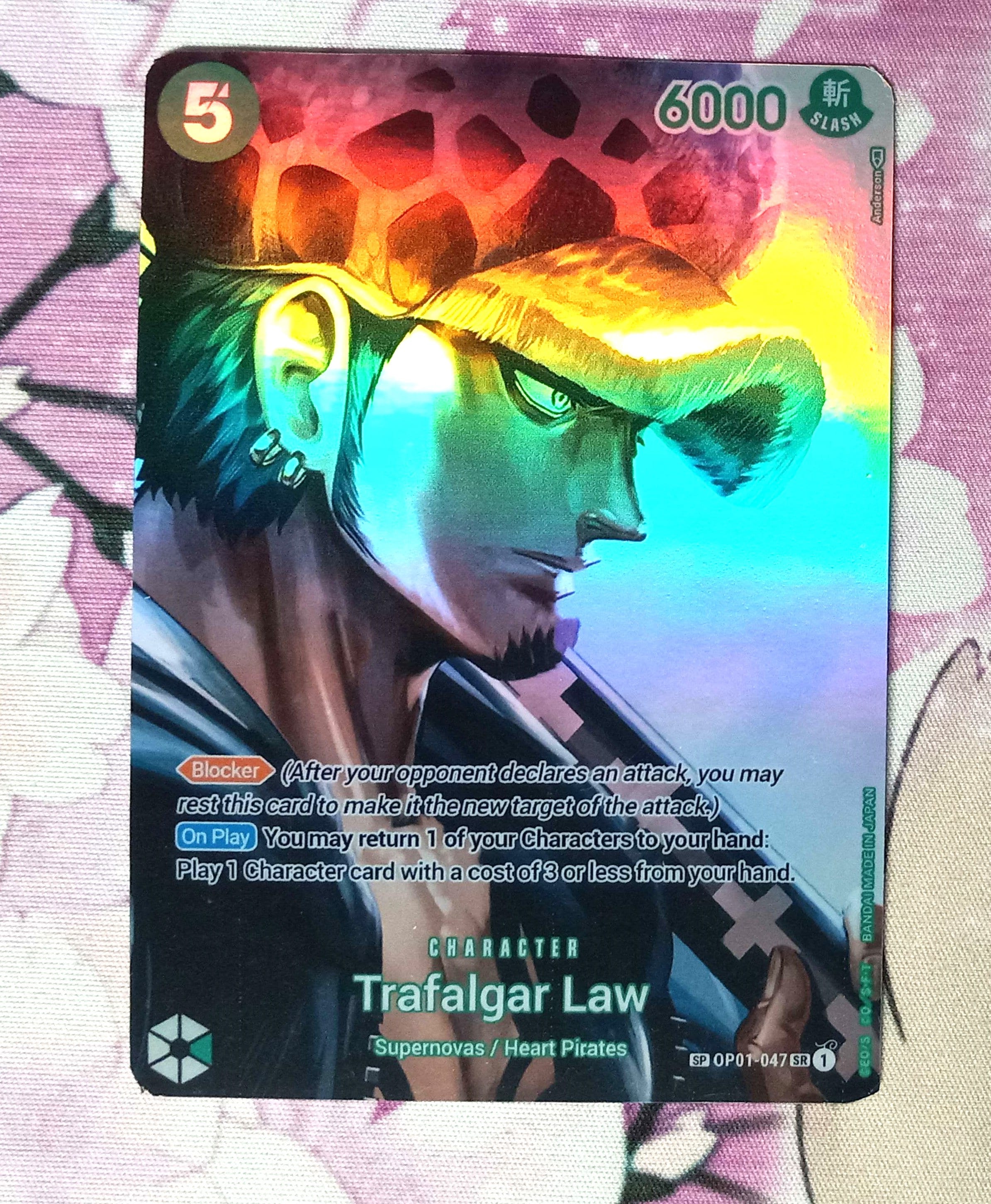Proxy Trafalgar Law OP01-047 SP Alt Art One Piece - Etsy