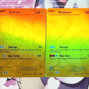 golden zekrom pokemon card LP) Zekrom Black & White Legendary Treasures Gold Card 115/113 PKMN – 3-Bit  Games main image 1