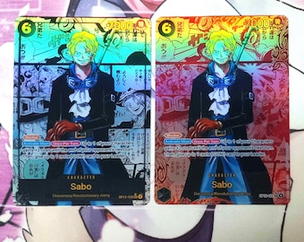 Sabo OP13-120 Red Super Alt Manga Rare Proxy One Piece