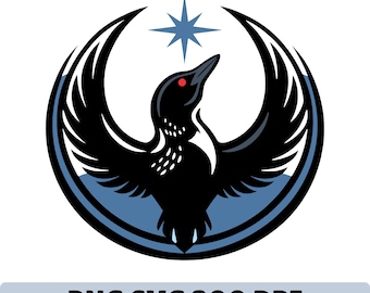 Minnesota Rebel Political PNG SVG, Resist, MN State, Bird Loon Protest, Anti-Ice