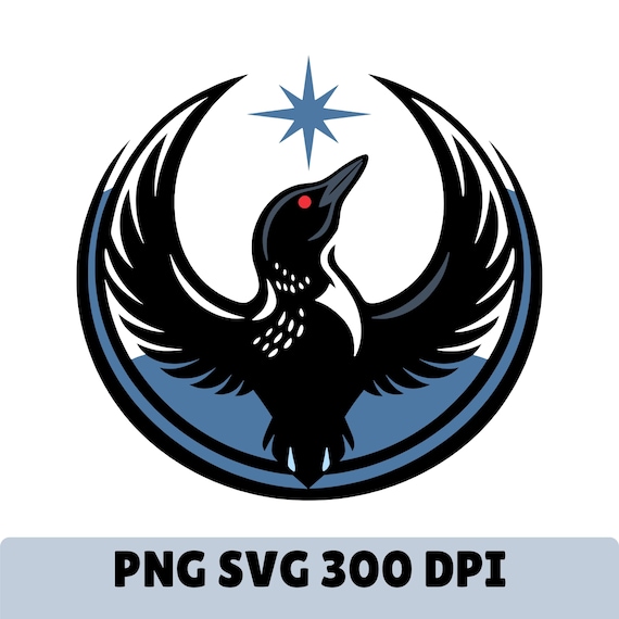 Minnesota Rebel Political PNG SVG, Resist, MN State, Bird Loon Protest, Anti-Ice